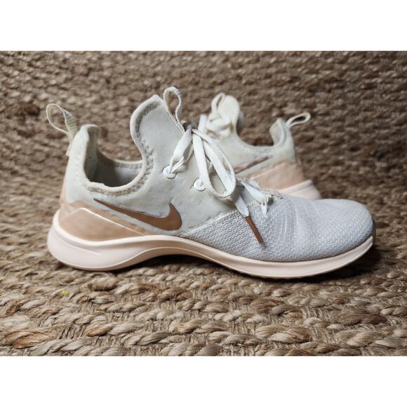Nike Free TR 8 Premium Women's Sail Bronze Size 7 CD9562-198 Training Shoes - Picture 7 of 12